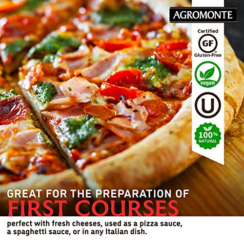 Agromonte Authentic Italian Cherry Tomato Pasta Sauce (Roasted Garlic)- Taste of Italy Gourmet Foodie and Chef Gift - Certified Kosher, Gluten-Free, All Natural (4 pack) - Thumbnail 5