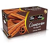 Tea4U Flavored Black Ceylon TeaBags (Cinnamon) - Ideal Quality from Sri Lanka's Finest Leaves and Expertly Blended - 25 Count