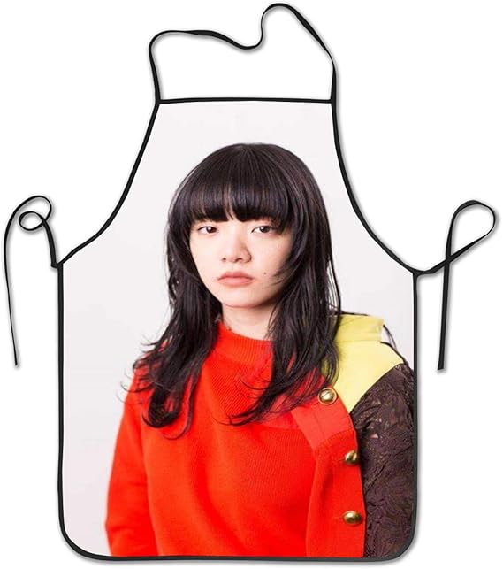 Amazon Co Jp 21新款 エプロン あいみょん 撥水 汚れにくい 耐久性 動きやすい 仕事用 家庭用 シワになりにくい 首掛け 男女兼用 シンプル かわいい おしゃれ 52x高さ72cm 服 ファッション小物