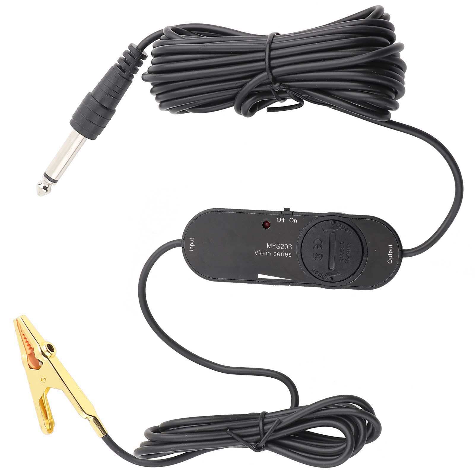 VGEBY MIC Violin Pickup, Professional Adjustable Volume Electric Violin Pick Up Musical Instrument Accessory, VGEBYRNHAK67CMO