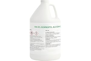 FIVE STAR MATERIALS RESOURCES 99% Pure Isopropyl Alcohol, 99 Percent IPA 1 Gallon, USP Grade, Made in The USA (4 Quarts, 1 Gallon,128 fl oz)