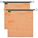 VULCAN Bright Orange Safety Flag with Stretch Cord - 18 Inch x 18 Inch, 2 Pack - Mesh Construction primary