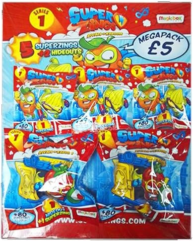 SuperZings MBXSZ1P0500 Serie 1 - Megapack de Kaboom: Amazon.es: Juguetes y juegos