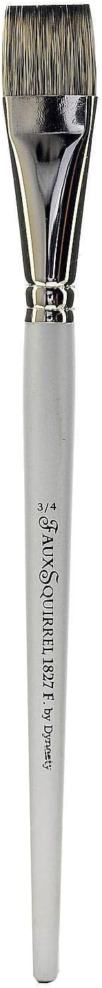 Dynasty Faux Squirrel Brushes 3/4 in. flat