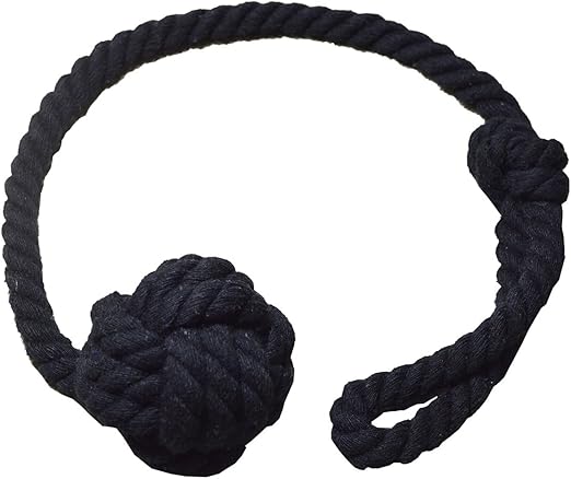 Amazon Com Set Of 2 Cotton Rope Knot Tie Backs Drape Holdbacks