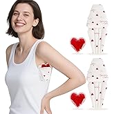 RoamReady Lymphedema Axilla Pillow, Large Mastectomy Pillows Post Op Cotton Lumpectomy Recovery Supplies for Armpit Pain Relief Brown 2Pcs (Red Heart, Regular)