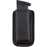 Relentless Tactical Leather Magazine Holder | Made in USA Sizes to fit virtually Any 9mm .40 .45 or .380 Pistol Mag | Single or Double Stack | IWB or OWB