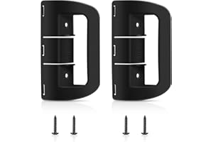 Kscjdg RV Refrigerator Door Handle Replacement Dometic Fridge Handle 3851174023 DM2652 DM2852 DM2862 DM2662 for RV/Camper/Trailer Fridge Door Latch - 2 Pack (Black)