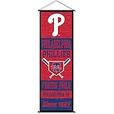Philadelphia Phillies Banner and Scroll Sign