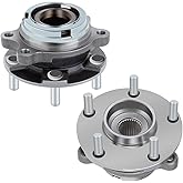 ECCPP Front Wheel Hub and Bearing Assembly 513310 fit Nissan Quest Nissan Murano 2003 2004 2005 2006 2007 2008 2009 3.5L 5 lugs wheel hub Non-ABS 2PCS