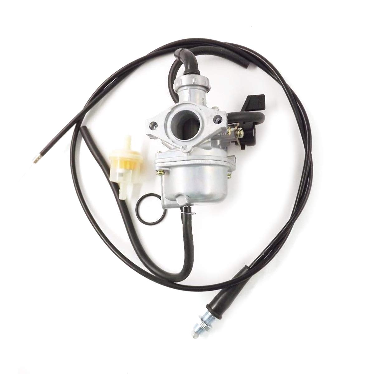 Amazon.com: Triumilynn 48mm Carburetor & Throttle Cable for Honda CRF70  XR70 CRF70F XR70R Carb: Automotive