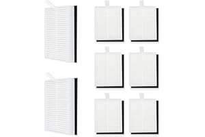 Attemart 8 Pack L60 Filters compatible with Eufy Clean L50 / L50 SES / L60 / L60Hybrid Robot Vacuum Cleaner, Washable Replacement filter for Eufy L50 L60 Series