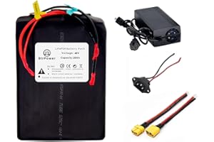 BtrPower 36V 48V 52V 60V 72V Ebike Battery 10AH 15AH 20AH 30AH Lithium Battery Pack for 250W 750W 1000W to 3500W Bafang Voilamart AW Ancheer and Other Motor