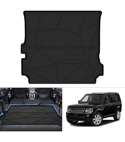 OMAC Waterproof TPE Cargo Mat Liner For Lexus RX350/RX450H 2010-2015 - Black