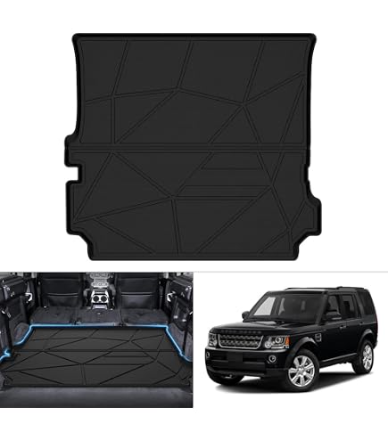 thumbnail image 2 of OMAC Waterproof TPE Cargo Liner – For Lexus RX / RX450H 2010-2015, Black, Anti-Slip, High Edge 2 of 2