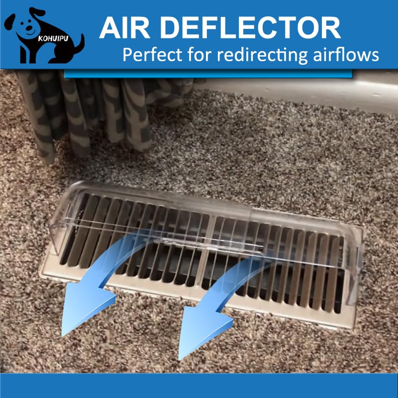 Register Vent Deflector With Neodymium Air Vent Deflector For