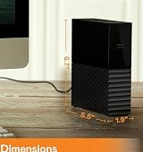 WD 12TB My Book Desktop External Hard Drive USB 3.0 Password Protection view 6