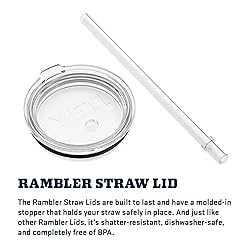 YETI Rambler 42 oz Tumbler with Handle and Straw