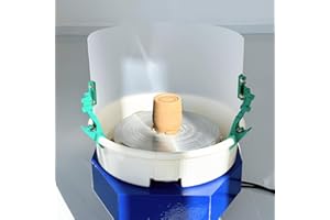 HAPPINIT Clay Screen for Pottery Tool,Splash Protection Pottery Shield,Ceramic Tools for Pottery