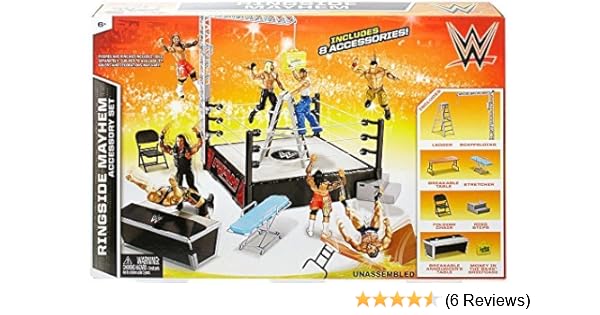 wwe ringside mayhem playset