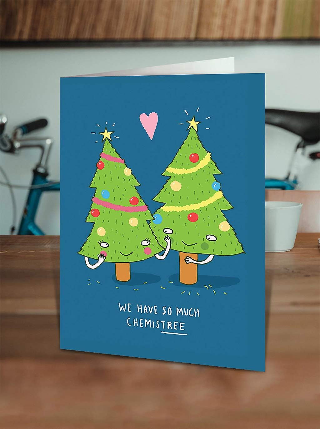Brainbox Candy - Christmas Cards For Boyfriend/Girlfriend - 'Chemistree' - Perfect For Him Her Husband/Wife Partner - Image 3