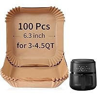 Air Fryer Liners for Philips Air Fryer 2000 Series, 100pcs Non-Stick Disposable Parchment Paper Liners