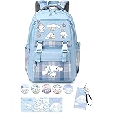 Cutecore Backpack Kawaii Bookbag, Ita Bag Kawaii Backpack Chic Bookbag Aesthetic Daypack Itabag Harajuku Y2K Gifts(Sky)