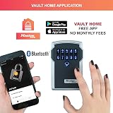 Master Lock Smart Connected Key Safe Wall Mount Bluetooth or Code view 3