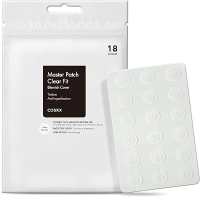 COSRX Master Patch Clear Fit 18 Patches in1 Size Hydrocolloid Acne Patches