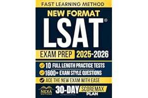 LSAT Exam Prep: The Ultimate 30-Day ScoreMax Plan to Ace the New LSAT with Confidence | Includes Full-Length Practice Tests and Proven Daily Strategies to Secure Your Spot at a Top Law School