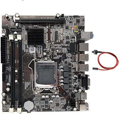 Wresetly H55 Desktop Motherboard LGA1156 DDR3 I3 I5 I7 CPU Support Switch Cable