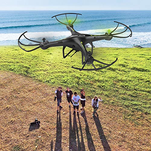 Potensic U42 WiFi FPV Drone with 720P HD Camera , 360°Flip, RTF Remote Control Drone for Beginners with Altitude Hold, Gravity Sensor, Healess Mode, One key Take Off/Landing, Compatible with VR Glass