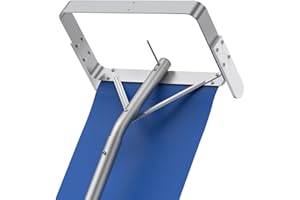 Keten Snow Roof Rake, 30FT Detachable Roof Rake for House Roof Snow Removal, 17” Blade with Glide Pads, 15FT Rugged Snow Slid