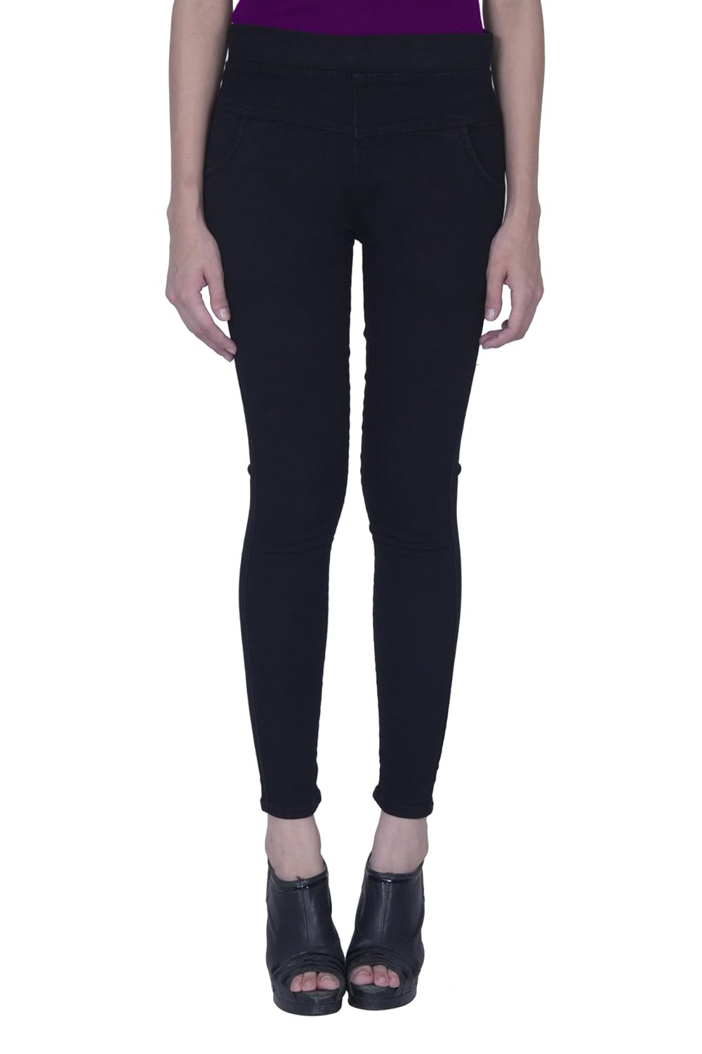 damen mode women stretchable denim jeggings