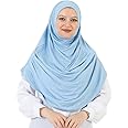 Prien Ready To Wear Hijab For Women, Instant Turban, Soft Muslim Scarf For Prayer, Long Hijabs, Islamic Clothes, Jersey Abaya