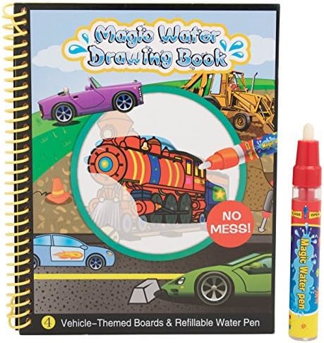 TECHEGE Toys Imagine Learn'n'Play Magic Water Drawing Book Safe, Non Toxic, Stain Free, Ink Free Kids Fun for All Ages Wow! by Techege Toys
