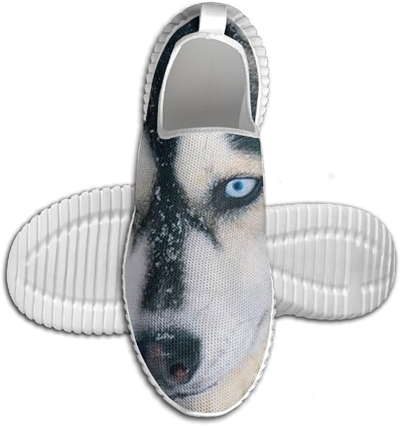 Siberian Husky Dog Cool Running Shoes Classic Style Unisex