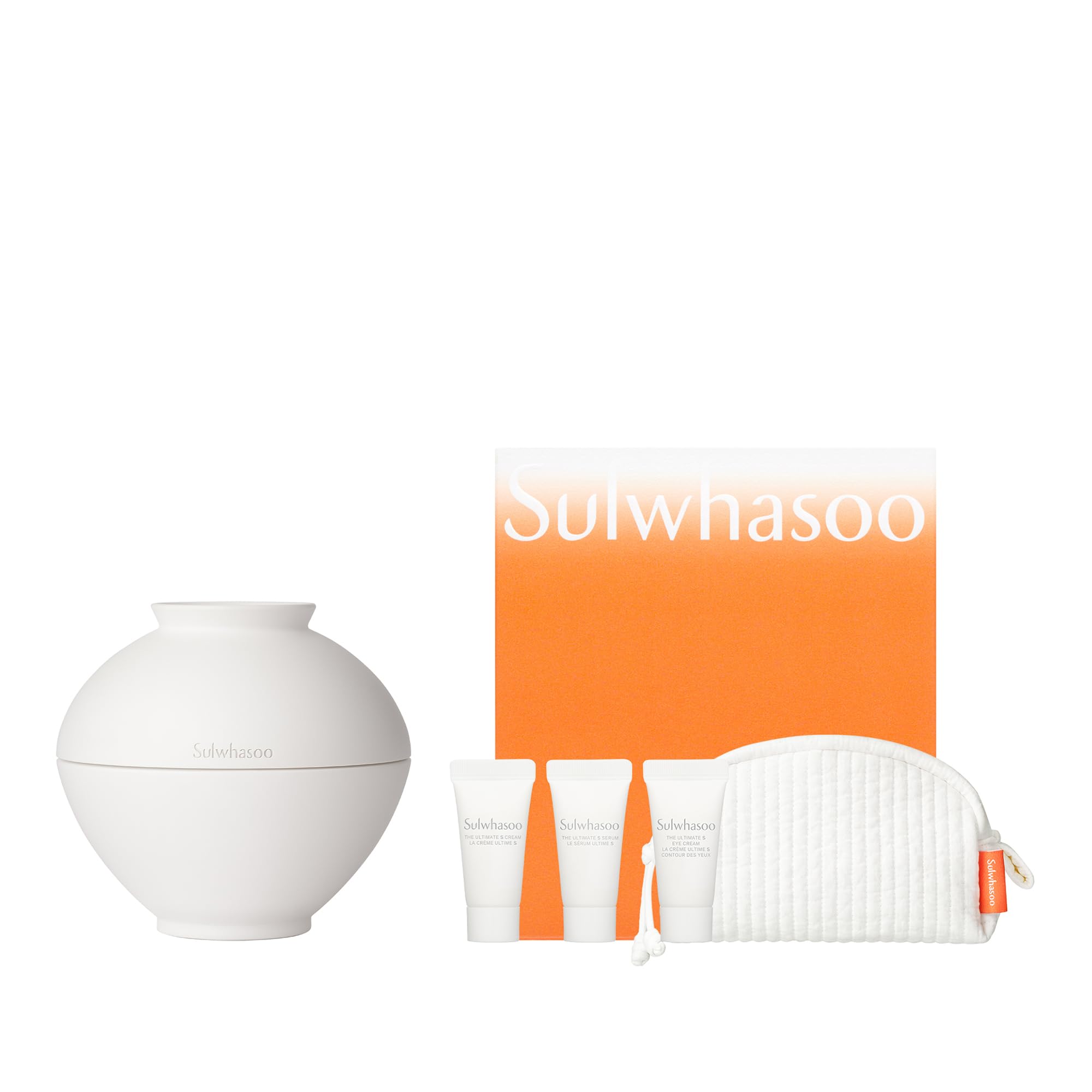 Photo 1 of ***MISSING ACCESSORIES *** Sulwhasoo The Ultimate S Heritage Set - Advanced Anti-Aging Korean Skincare 4-piece Gift Set, Revives the Look of Skin Elasticity for Firmer, Smoother & More Lifted Complexion, Full-size Cream