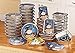 Collections Etc. Foil Snowman Christmas Treat Tins with Rectangular and Round Holiday Containers, Set of 36