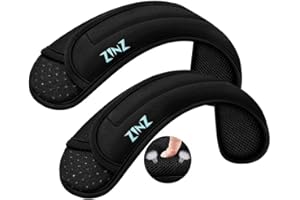 ZINZ 2-Pack Ultra Thick & Breathable Universal Shoulder Pad Cushion for Bag - Long & Comfort