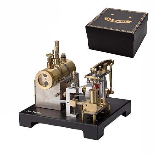 ENGINEDIY SE-01 Steam Engine That Runs Full Metal Stationary Beam Steam ...