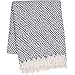 SLPR 100% Cotton Indoor/Outdoor Geometric Machine Washable Throw (50