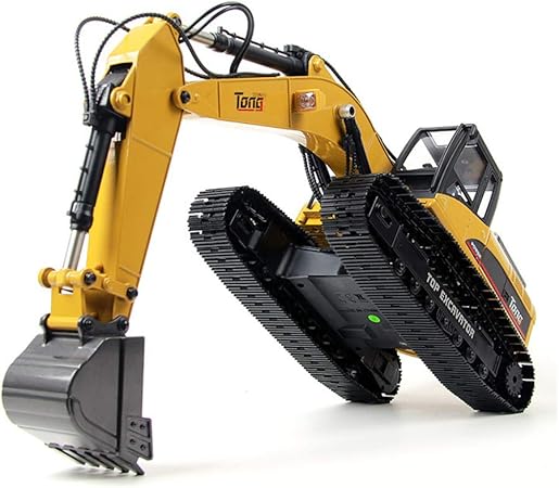 excavator rc full metal