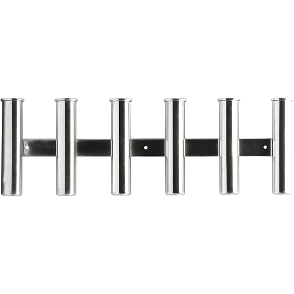 Amarine Made 5 Tube Adjtable Stainless Rod Holders , 5 Tube Can Be ...