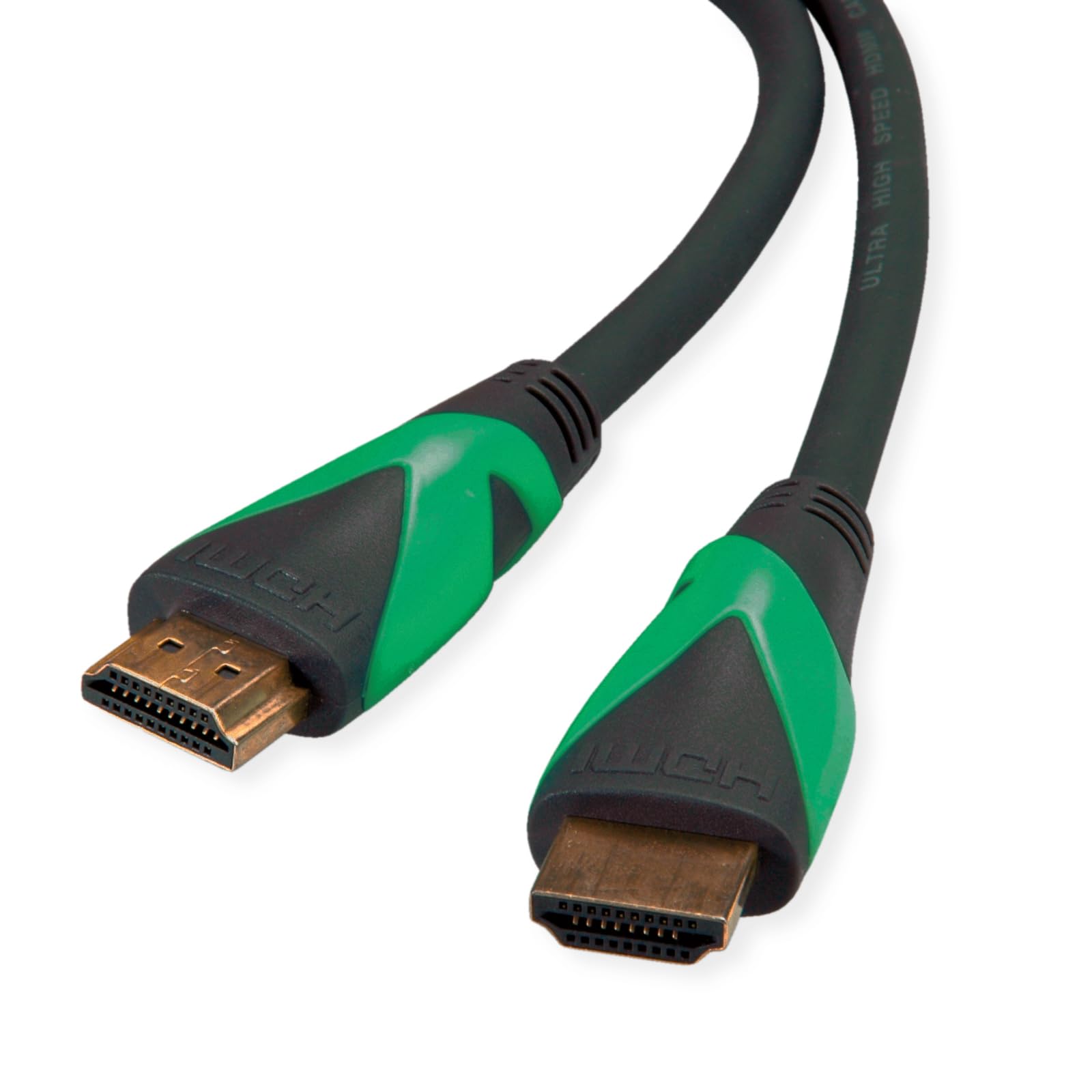 ROLINE GREEN ATC 8K HDMI Ultra HD Cable with Ethernet, ST/ST, Black, 3 m