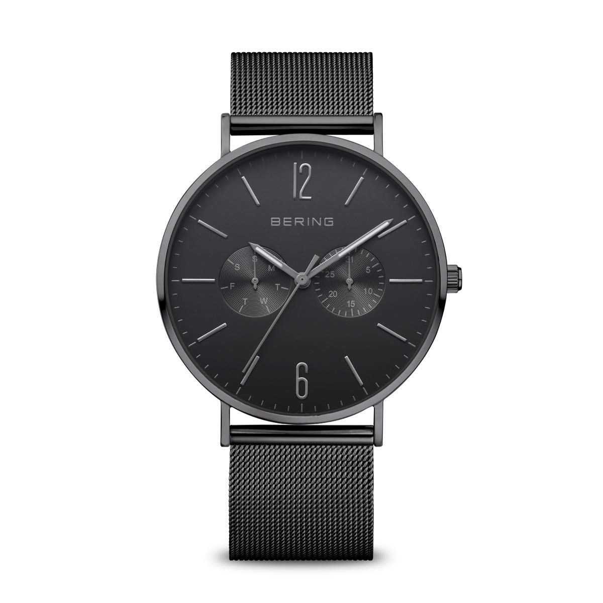 BERING Men Analog Quartz Classic Collection Watch with stainless steel Strap and Sapphire Crystal 14240-223