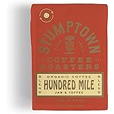 Stumptown Coffee Roasters, Medium Roast Organic Whole Bean Coffee - Hundred Mile 12 Ounce Bag with Flavor Notes of Jam and To