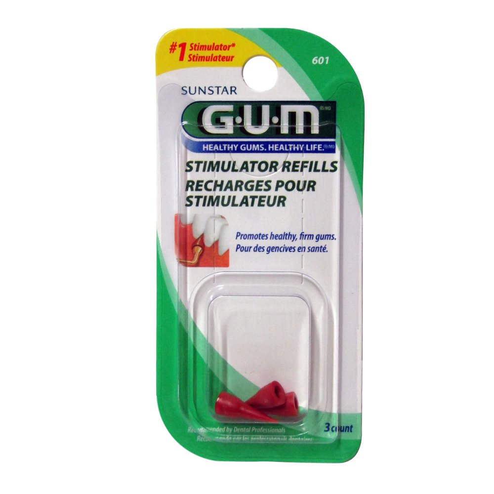 Butler GUM Gum Stimulator 600R, Bag of 2 Stimulators