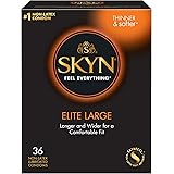 SKYN Elite Large Non-Latex Condoms, 36 Count