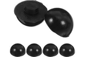 TOGEVAL 6pcs Silicone Tongue Drum Foot Support Pads Stable Ethereal Drum Bottom Feet Plugs for Steel
